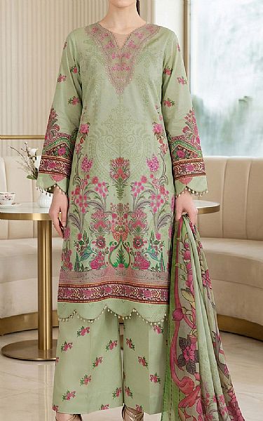 So Kamal Sage Lawn Suit | Pakistani Lawn Dress in USA- Image 1