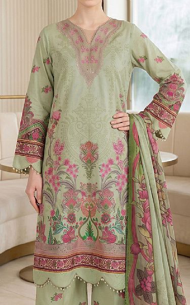 So Kamal Sage Lawn Suit | Pakistani Lawn Dress in USA- Image 2