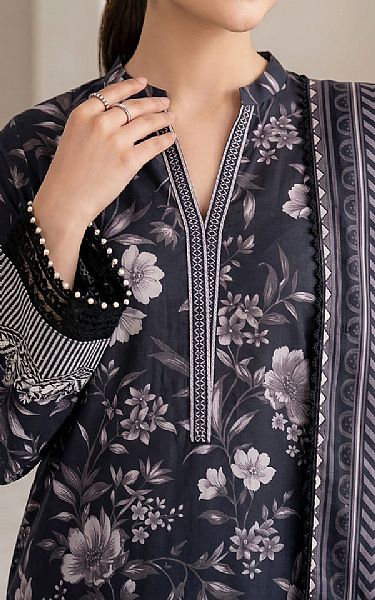 So Kamal Black Lawn Suit | Pakistani Lawn Dress in USA- Image 2