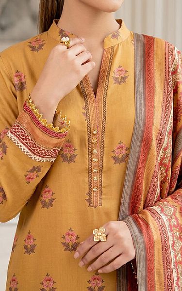 So Kamal Pastel Orange Lawn Suit | Pakistani Lawn Dress in USA- Image 2