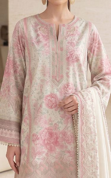 So Kamal Off White Lawn Suit | Pakistani Lawn Dress in USA- Image 2