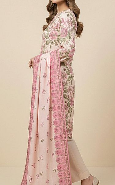 So Kamal Ivory Lawn Suit (2 pcs) | Pakistani Lawn Dress in USA- Image 2