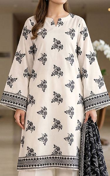 So Kamal White Lawn Suit | Pakistani Lawn Dress in USA- Image 2
