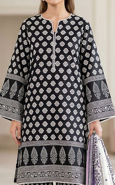 So Kamal Black Lawn Suit | Pakistani Lawn Dress in USA- Image 2