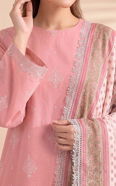 So Kamal Pink Lawn Suit (2 pcs) | Pakistani Lawn Dress in USA- Image 2