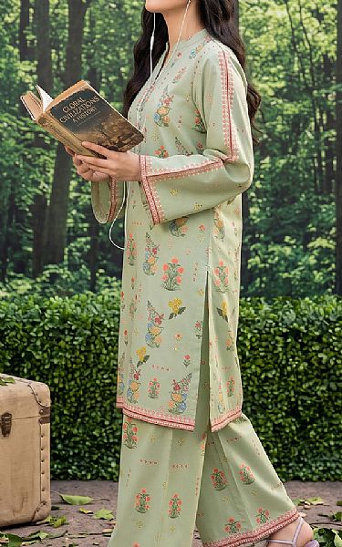 So Kamal Sage Lawn Suit (2 pcs) | Pakistani Lawn Dress in USA- Image 2