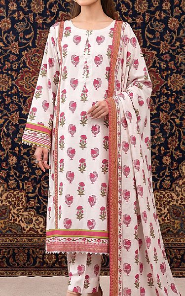 So Kamal White Lawn Suit | Pakistani Lawn Dress in USA- Image 1