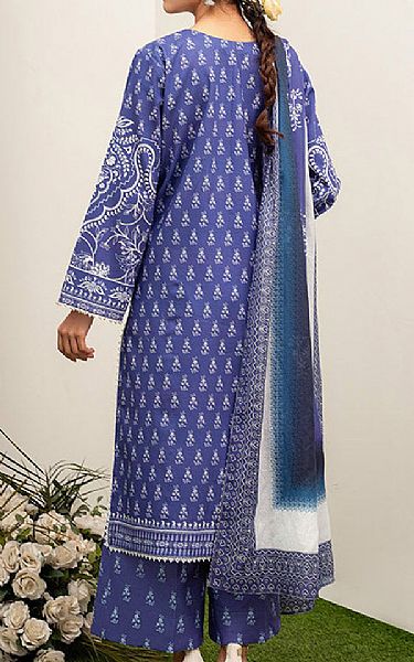 So Kamal Blueberry Lawn Suit | Pakistani Lawn Suits- Image 2