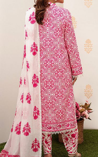So Kamal Pink/White Lawn Suit | Pakistani Lawn Suits- Image 2