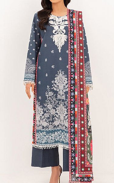 So Kamal River Bed Lawn Suit | Pakistani Lawn Suits- Image 1
