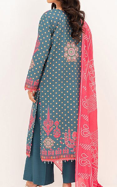 So Kamal Faded Jade Lawn Suit | Pakistani Lawn Suits- Image 2