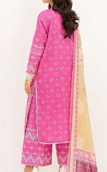 So Kamal Hot Pink Lawn Suit | Pakistani Lawn Suits- Image 2