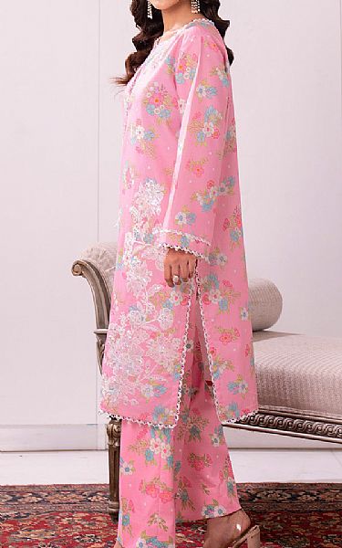 So Kamal Pink Lawn Suit (2 pcs) | Pakistani Lawn Dress in USA- Image 2