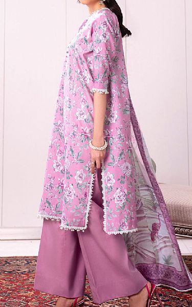 So Kamal Pink Pearl Lawn Suit (2 pcs) | Pakistani Lawn Dress in USA- Image 2