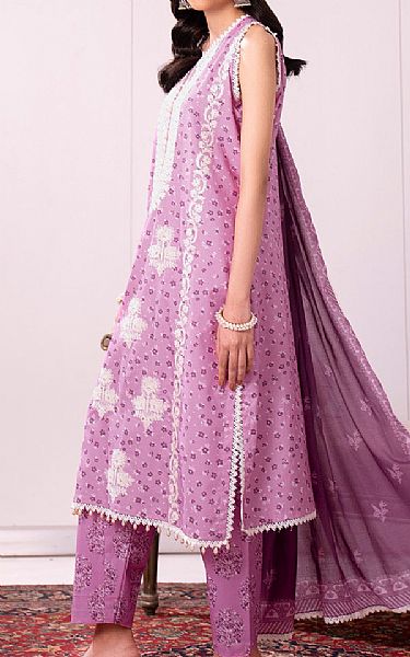 So Kamal Pink Pearl Lawn Suit | Pakistani Lawn Dress in USA- Image 2