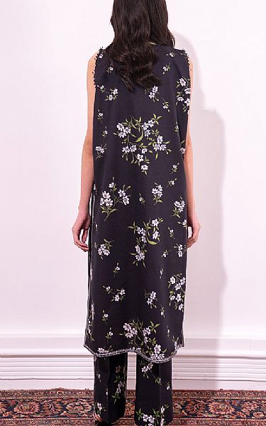 So Kamal Black Lawn Suit (2 pcs) | Pakistani Lawn Dress in USA- Image 2