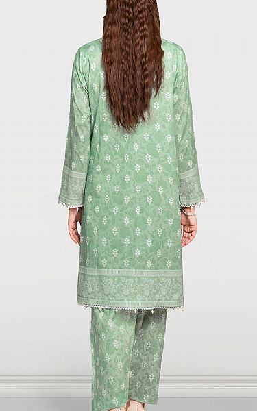 So Kamal Summer Green Viscose Suit (2 pcs) | Pakistani Winter Dresses in USA- Image 2