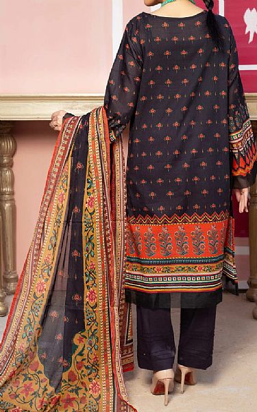 Vs Textile Black Lawn Suit | Pakistani Lawn Suits- Image 2