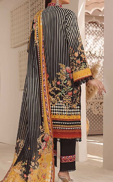 Vs Textile Black Lawn Suit | Pakistani Lawn Dress in USA- Image 2