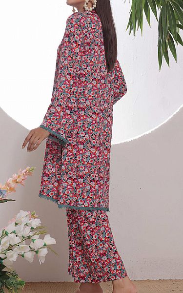 Vs Textile Multicolor Cambric Suit (2 Pcs) | Pakistani Winter Dresses- Image 2