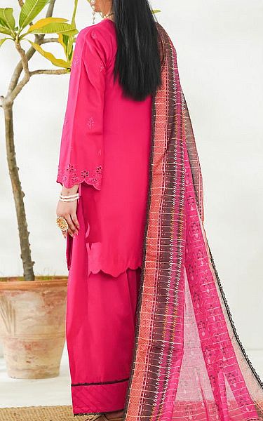 Vs Textile Hot Pink Lawn Suit | Pakistani Lawn Dress in USA- Image 2