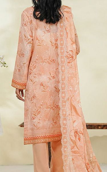 Vs Textile Peach Lawn Suit | Pakistani Lawn Dress in USA- Image 2