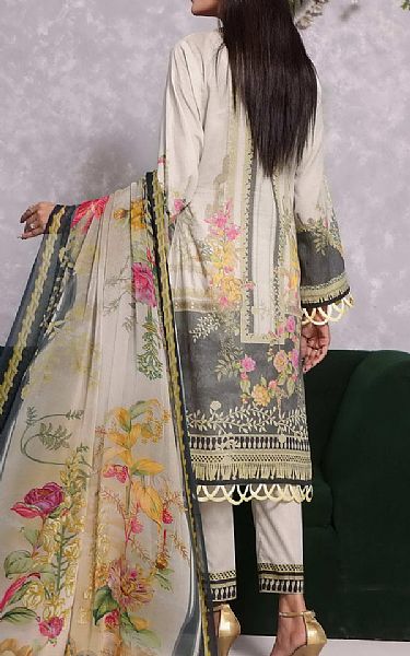 Vs Textile White Lawn Suit | Pakistani Lawn Suits- Image 2