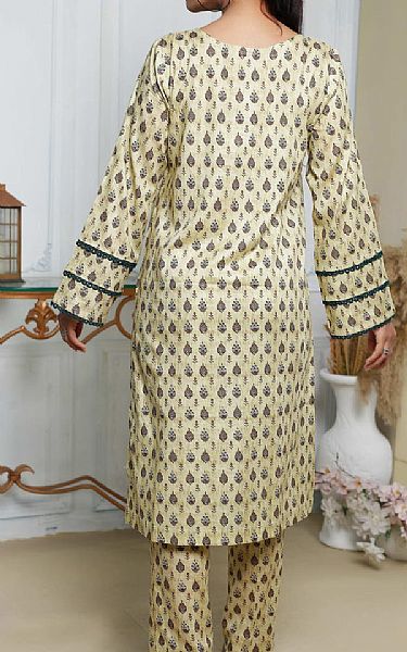 Vs Textile Off-white Lawn Suit (2 Pcs) | Pakistani Lawn Suits- Image 2