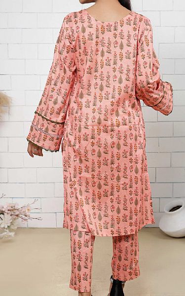 Vs Textile Tea Pink Lawn Suit (2 Pcs) | Pakistani Lawn Suits- Image 2