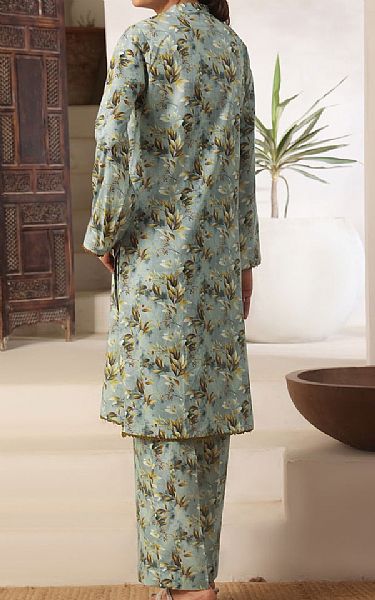 Vs Textile Cool Grey Cotton Suit (2 Pcs) | Pakistani Lawn Dress in USA- Image 2