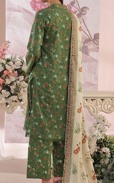 Vs Textile Green Cambric Suit | Pakistani Lawn Dress in USA- Image 2
