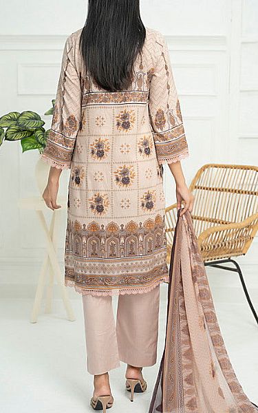 Vs Textile Dusty Pink Lawn Suit | Pakistani Lawn Dress in USA- Image 2