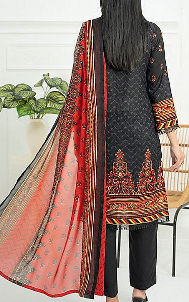 Vs Textile Black Lawn Suit | Pakistani Lawn Dress in USA- Image 2