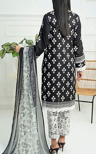 Vs Textile Black/White Lawn Suit | Pakistani Lawn Dress in USA- Image 2
