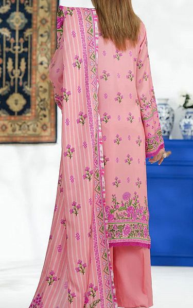 Vs Textile Rose Pink Viscose Suit | Pakistani Winter Dresses in USA- Image 2