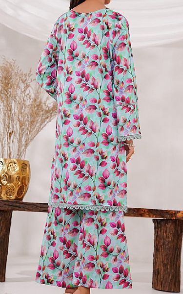 Vs Textile Pale Aqua Cambric Suit (2 pcs) | Pakistani Winter Dresses in USA- Image 2