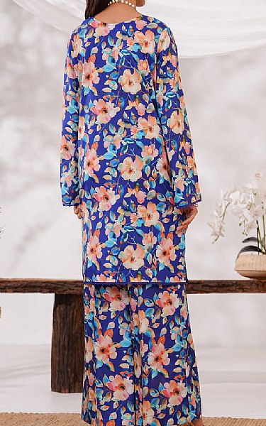 Vs Textile Blueberry Cambric Suit (2 pcs) | Pakistani Winter Dresses in USA- Image 2