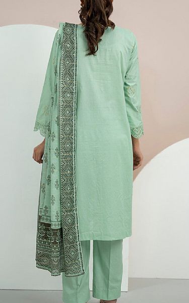 Vs Textile Mint Green Cotton Suit | Pakistani Winter Dresses in USA- Image 2