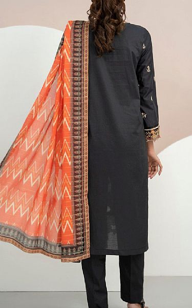 Vs Textile Black Cotton Suit | Pakistani Winter Dresses in USA- Image 2