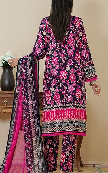 Vs Textile Navy Lawn Suit | Pakistani Lawn Dress in USA- Image 2