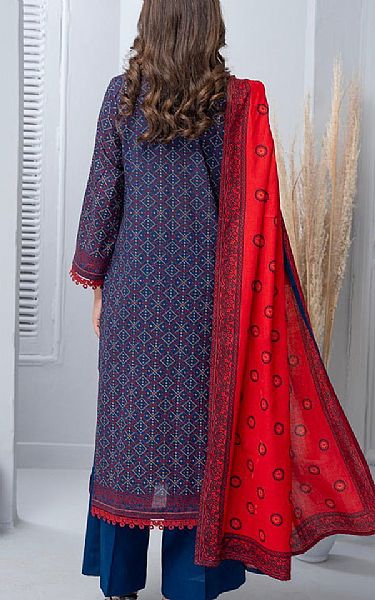 Vs Textile Blue Lawn Suit | Pakistani Lawn Dress in USA- Image 2