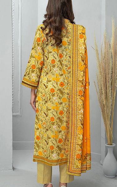Vs Textile Lime Green Lawn Suit | Pakistani Lawn Dress in USA- Image 2
