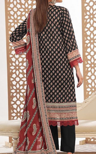 Vs Textile Black Lawn Suit | Pakistani Lawn Dress in USA- Image 2