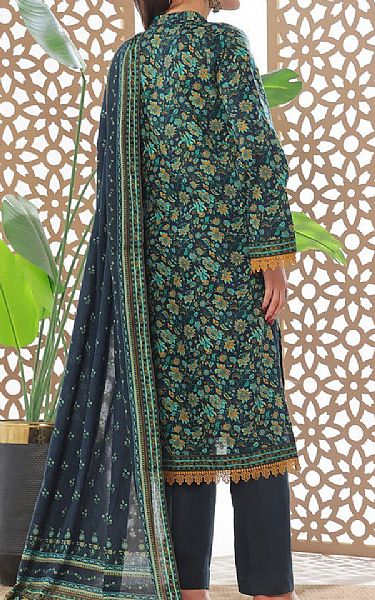 Vs Textile Dark Slate Grey Lawn Suit | Pakistani Lawn Dress in USA- Image 2