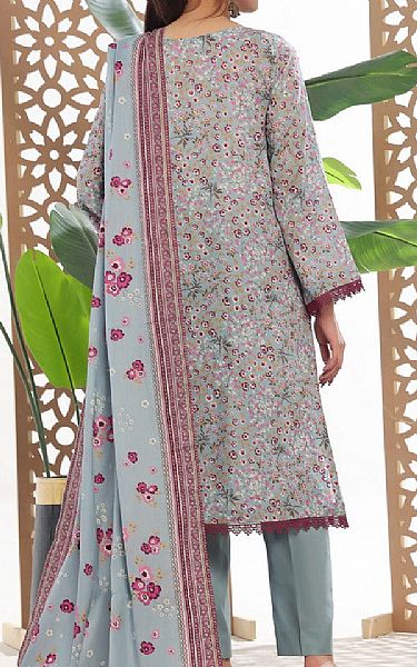 Vs Textile Grey Lawn Suit | Pakistani Lawn Dress in USA- Image 2