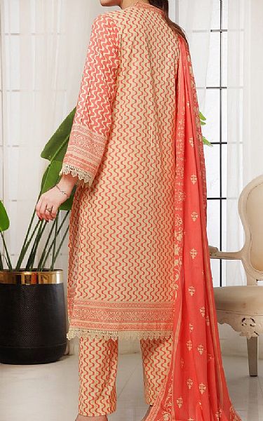 Vs Textile Off White Lawn Suit | Pakistani Lawn Dress in USA- Image 2