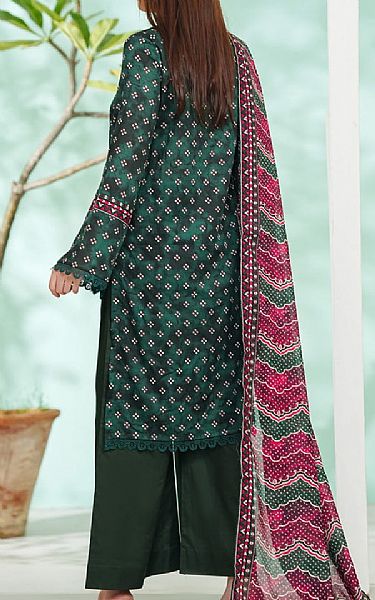 Vs Textile Green Lawn Suit | Pakistani Lawn Dress in USA- Image 2
