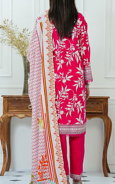 Vs Textile Solid Pink Lawn Suit | Pakistani Lawn Dress in USA- Image 2