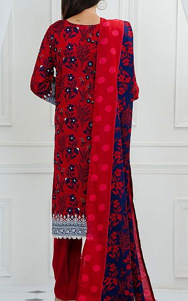 Vs Textile Scarlet Lawn Suit | Pakistani Lawn Dress in USA- Image 2