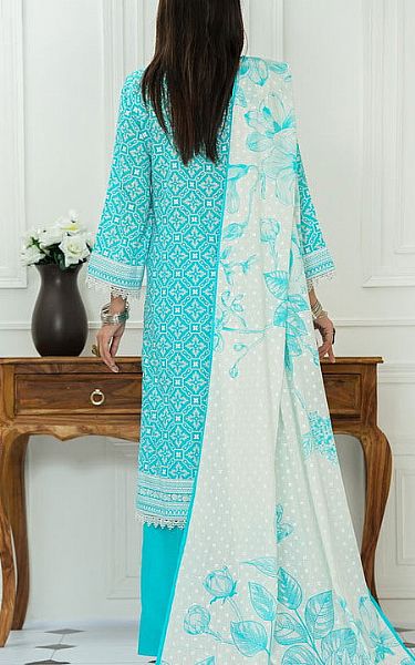 Vs Textile Ice Blue Lawn Suit | Pakistani Lawn Dress in USA- Image 2